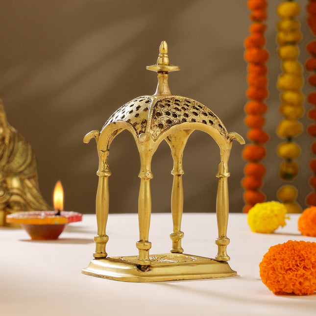 Brass Temple (7 Inch)