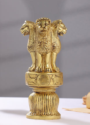 Brass Ashok Stambh (10 Inch)