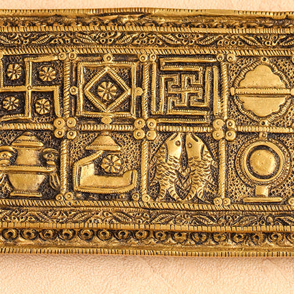 Brass Pooja Chowki (6.2 Inch)