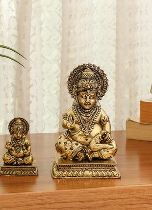 Brass Superfine Kuber Maharaj Idol
