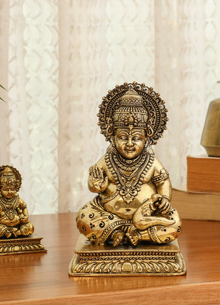 Brass Superfine Kuber Maharaj Idol