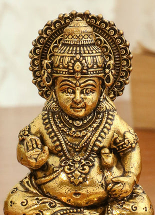 Brass Superfine Kuber Maharaj Idol