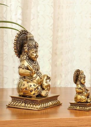 Brass Superfine Kuber Maharaj Idol