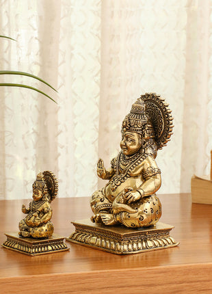 Brass Superfine Kuber Maharaj Idol
