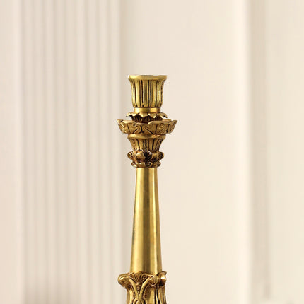 Brass Candle Stand Holder (10.9 Inch)