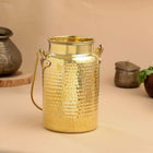 Brass Milk Pot With Lid (8.5 Inch)