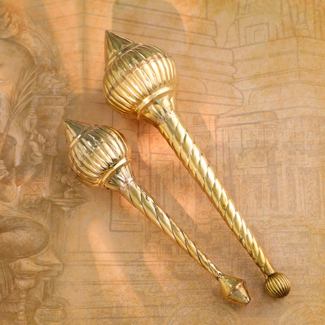 Brass Hanuman Mace/Gada