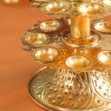 Brass Traditional Ganga Aarti (14 Inch)