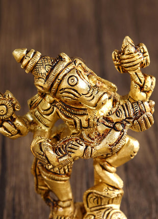 Brass Standing Varaha Lakshmi Idol (3.5 Inch)