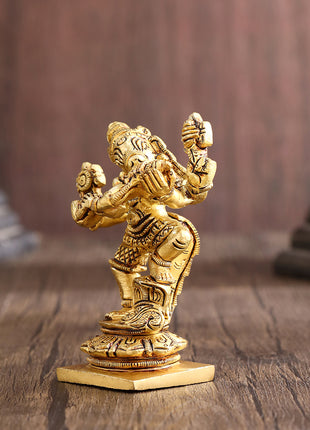 Brass Standing Varaha Lakshmi Idol (3.5 Inch)