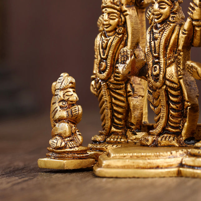 Brass Ram Darbar (4.5 Inch)