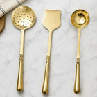 Brass Cooking Kitchen Ladles set (13.5 Inch)