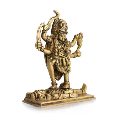 Brass Standing Kali Maa Idol