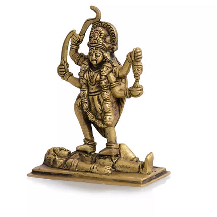Brass Standing Kali Maa Idol