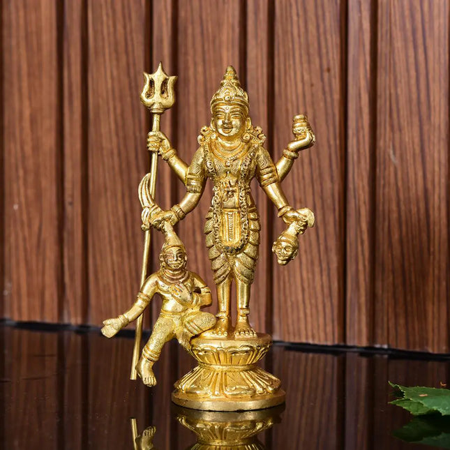 Brass Superfine Standing Mahalasa Narayani Idol (5.3 Inch)