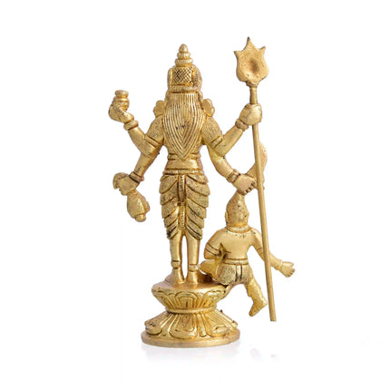 Brass Superfine Standing Mahalasa Narayani Idol (5.3 Inch)