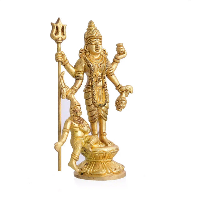 Brass Superfine Standing Mahalasa Narayani Idol (5.3 Inch)