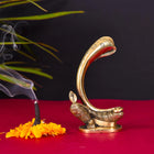 Brass Table Top Ganesha Idol (5.5 Inch)