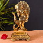 Brass Superfine Standing Lord Murugan/Kartikeya Idol Superfine (12 Inch)