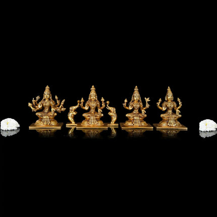 Brass Superfine Ashtalakshmi Set (5.5 Inch)