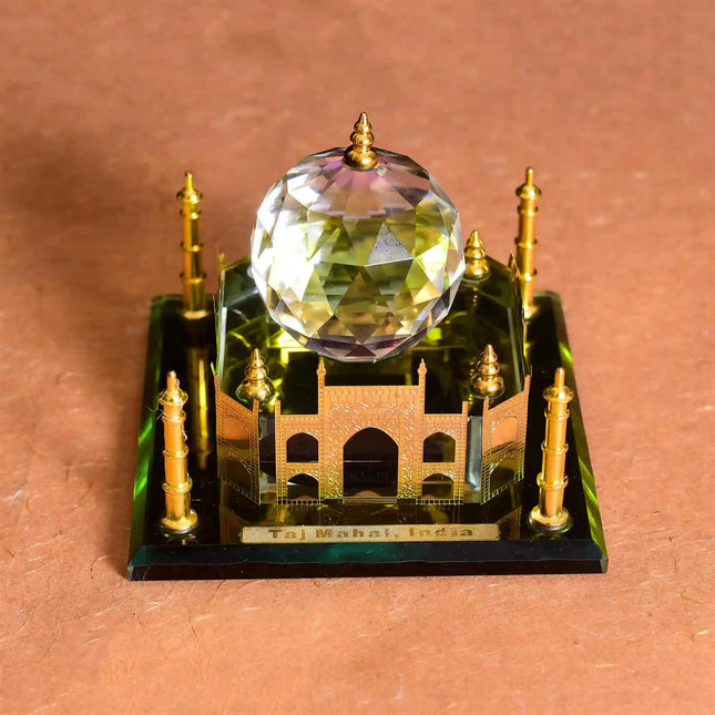 Crystal Tajmahal Showpiece
