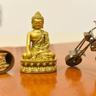 Polyresin Sitting Buddha Meditation Idol (4.5 Inch)