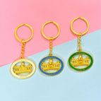 Golden keychain Set