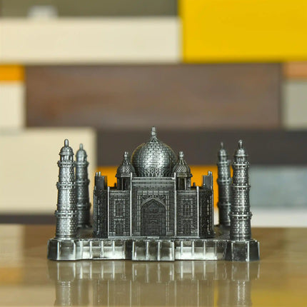 Metal Tajmahal Showpiece (4 Inch)