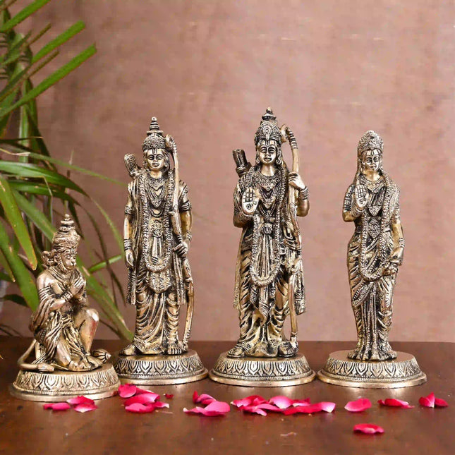 Brass Ram Darbar Idol Set