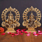 GANESHA AND LAKSHMI SET - 3.5 KG