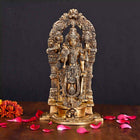 Brass Superfine Lord Standing Vishnu Idol (9 Inch)