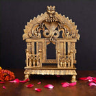Brass Superfine Sheshnag Singhasan With Prabhavali Craft (9 Inch)