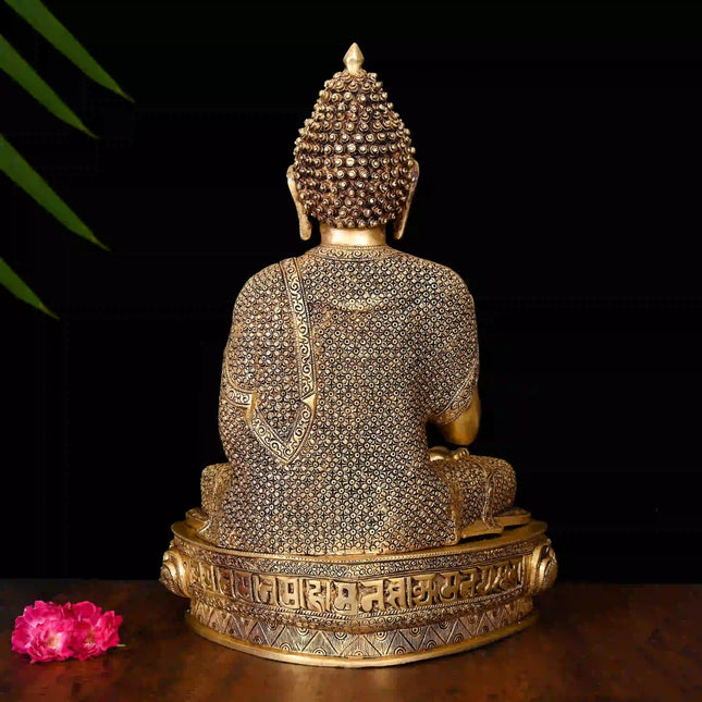 Brass Superfine Blessing Buddha (23 Inch)