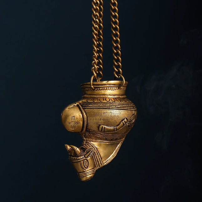 Brass Nandi Gangajali (19 Inch)