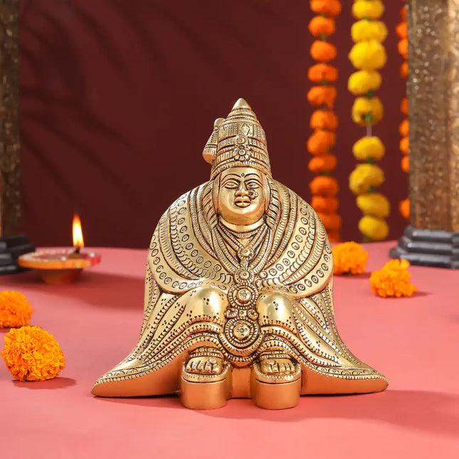 Brass Tulja Bhavani Idol