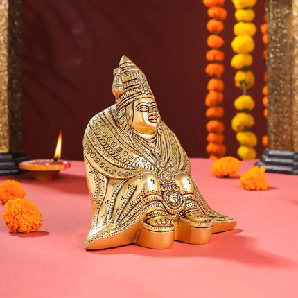 Brass Tulja Bhavani Idol
