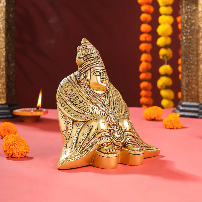 Brass Tulja Bhavani Idol