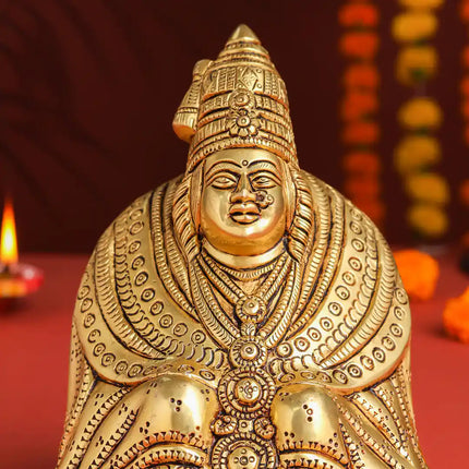 Brass Tulja Bhavani Idol