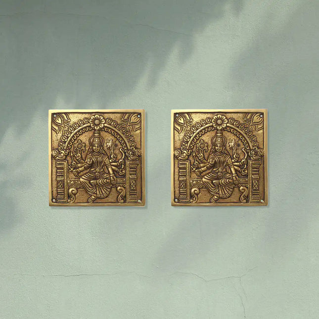 Brass Superfine Ashtalakshmi Wall Hanging Set