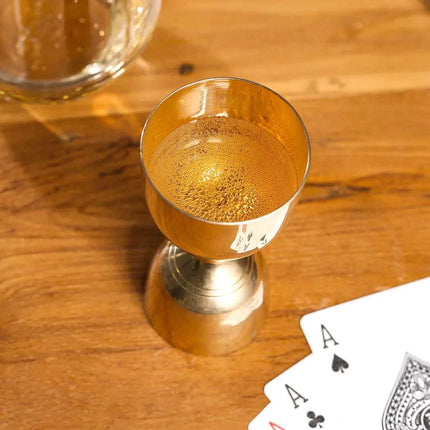 Brass Jigger (Alcohol/Peg Measure) 30/60Ml (4 Inch)