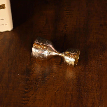 Brass Jigger (Alcohol/Peg Measure) 30/60Ml (4 Inch)