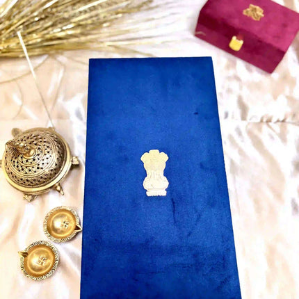 Brass National Single Flag Stand (13.5 Inch)