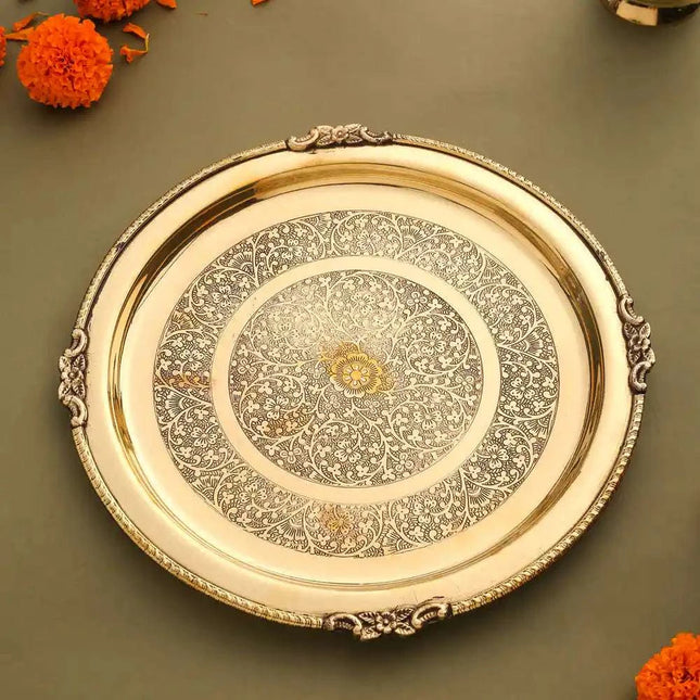Brass Thali