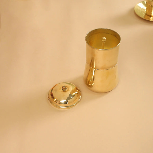 Brass Coffee Filter Machine (6.4 Inch)