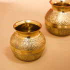 Brass Royal Pooja flower Kalash