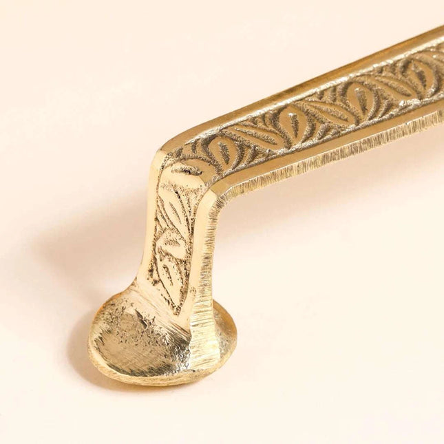 Brass Dhoop Aarti Spoon (11 Inch)