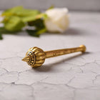 Brass Handcrafted Hanuman Mace/Gada – Strength & Devotion (6.5 Inch)