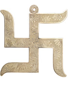 Brass Swastik Wall Hanging