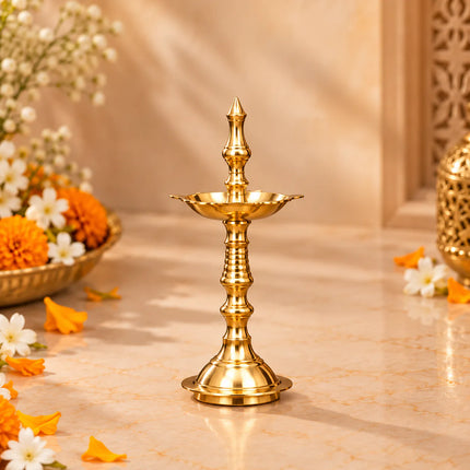 Brass Luxury Gift Hamper with Glasses & Samai/Lamp