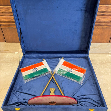 Brass National Flag Stand (12 Inch)